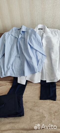 Форма пакетом, для школы синяя