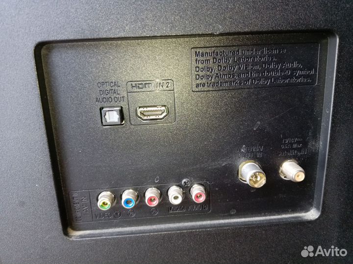 Телевизор на запчасти. Доставка есть