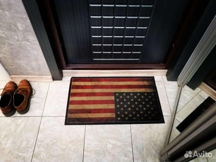Коврик с Американским флагом. Новые цена за 4шт