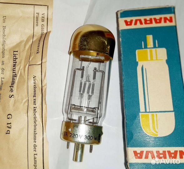 Лампочка к старому диапроектору фильмоскоп микроск