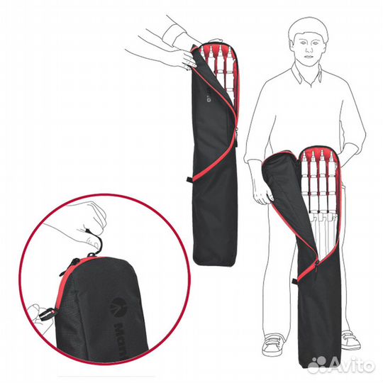 Новый MB lbag110 Manfrotto сумка для стоек