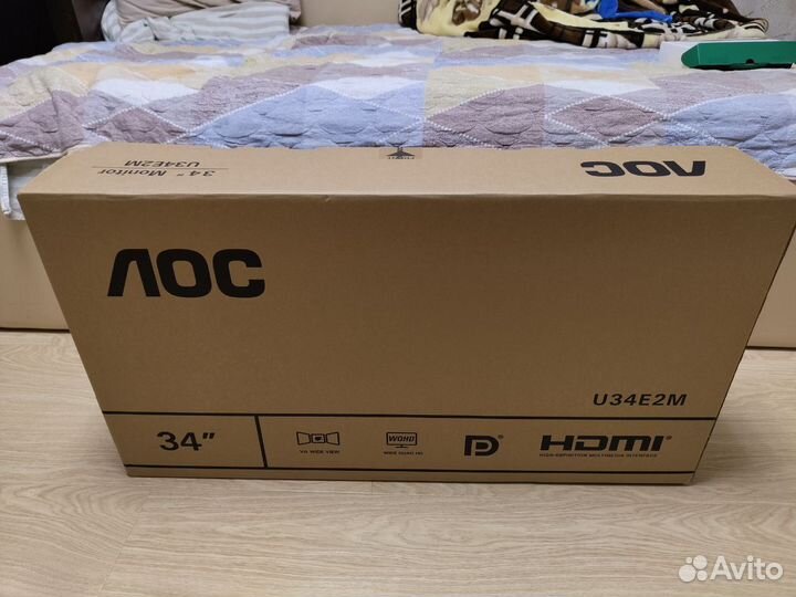 Монитор AOC U34E2M 34 дюйма