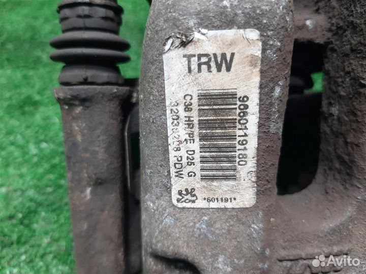 Суппорт тормозной задний левый Peugeot 407 (6E) 2