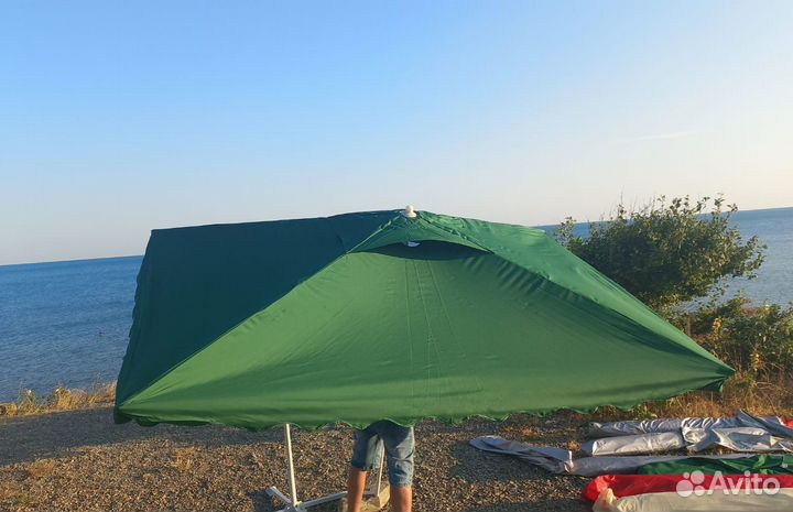 Зонт прямоугольный пляжный 2на3