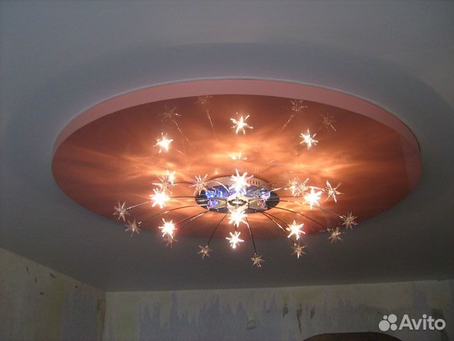 Потолочный ремонт под ключ