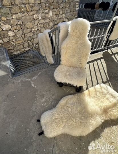 Меховые накидки на сиденья авто