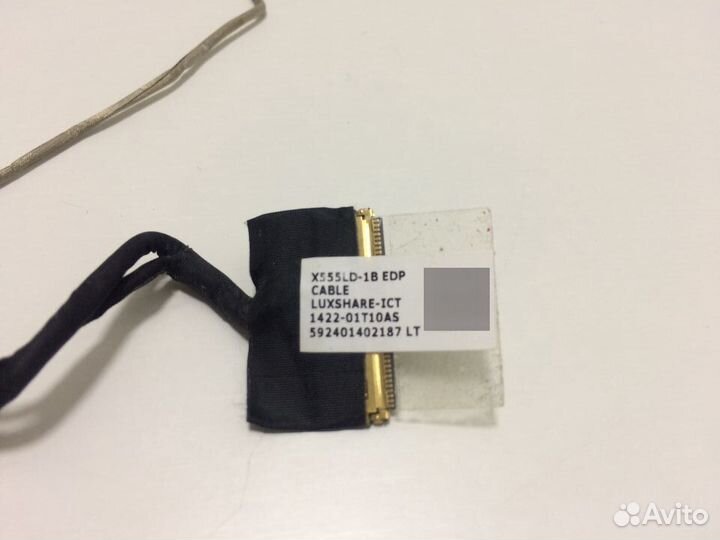 Шлейф матрицы Asus X554L 1422-01T10AS, 30 pin