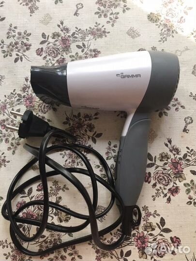 Фен дорожный, Gamma. Легкий: 250грамм