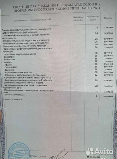 Логопед дефектолог