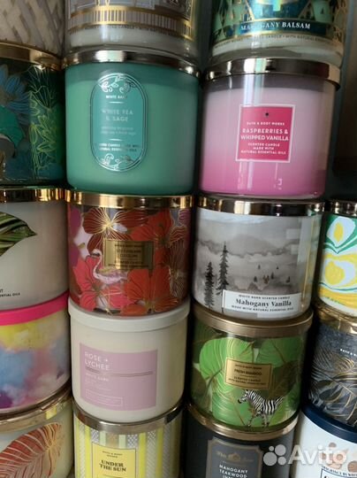 Bath and body works свеча