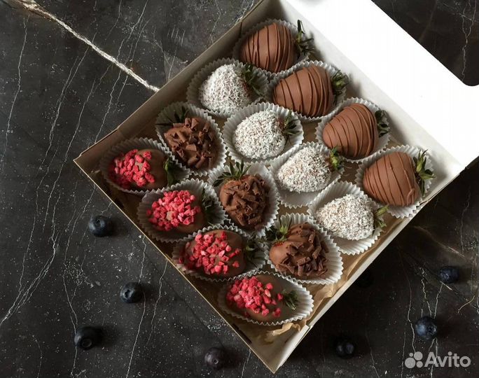 Клубника в шоколаде