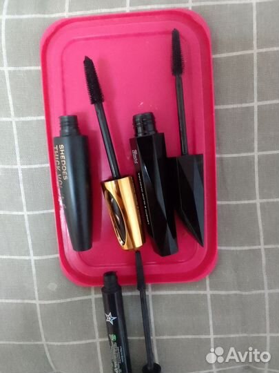 Тушь б/у. Маски для лица. Крем для рук новый