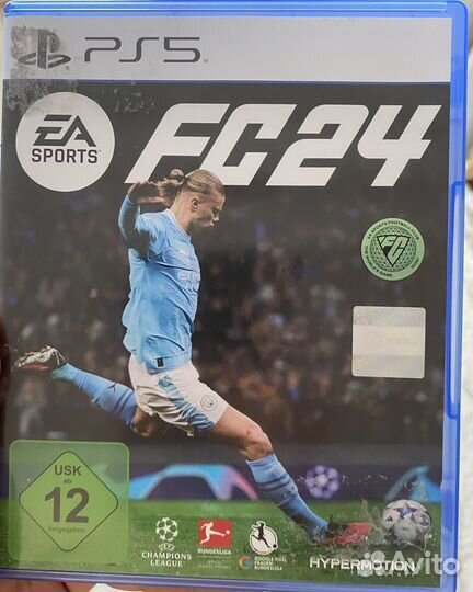 Ea fc 24 ps5 диск полностью Английская версия