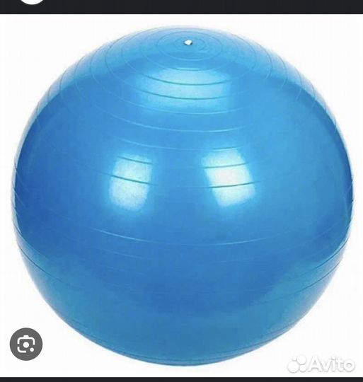 Гимнастический мяч фитбол с насосом