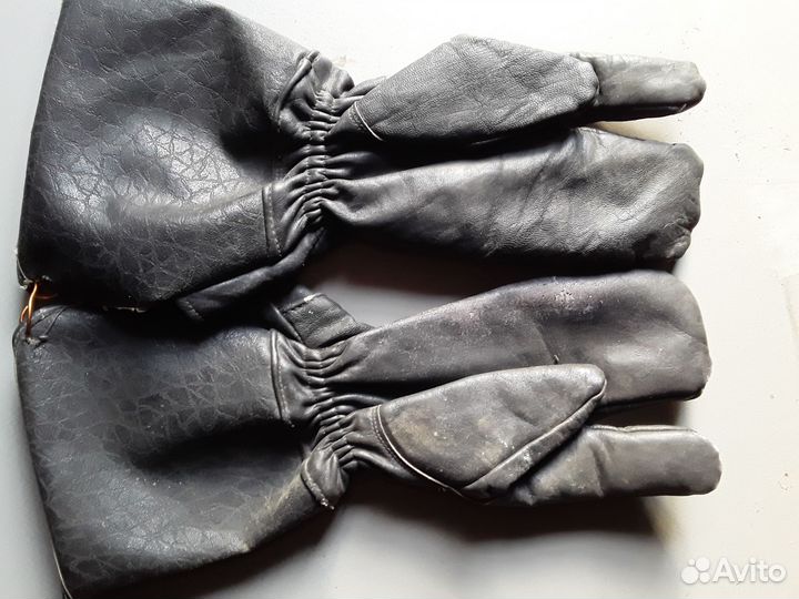 Краги кожанные мотоциклетные