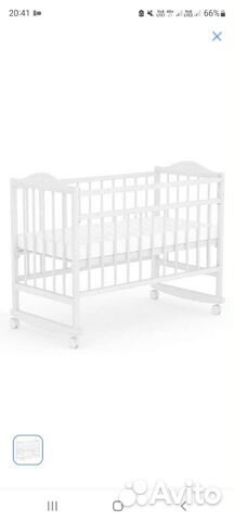 Детская кровать с матрасом