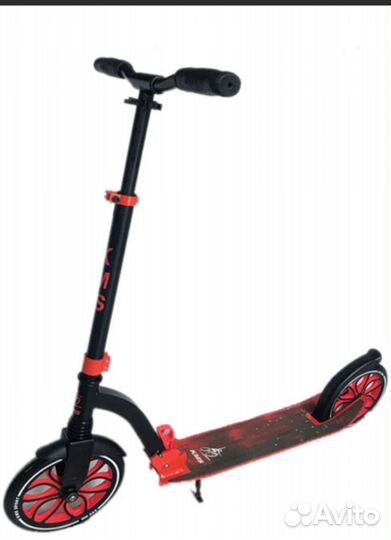 Самокат взрослый с большими колесами