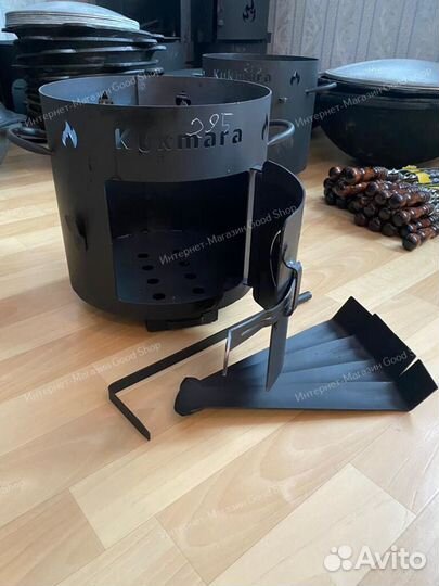 Печь для казана 4-6 л. Kukmara, 295 мм