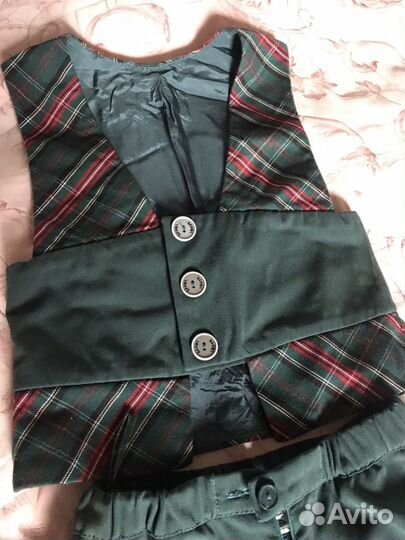 Школьная форма. Жилетка и капри