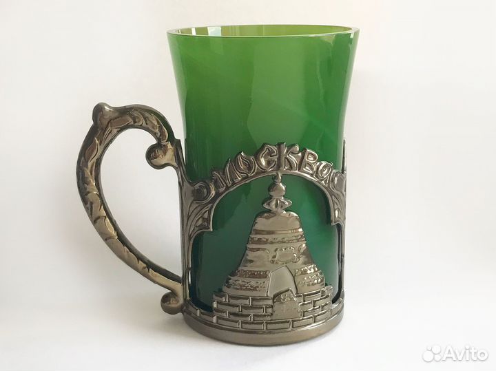 Подстаканник Москва Царь-Пушка Царь-Колокол СССР