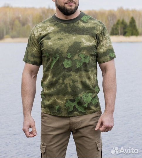 Футболка мох