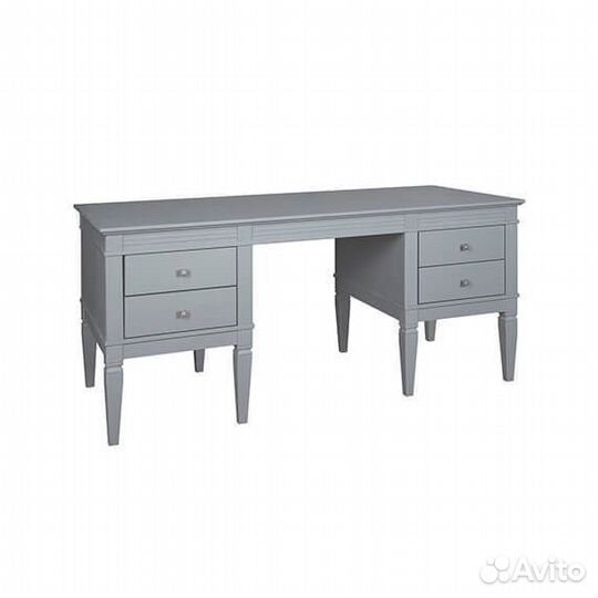 Стол письменный Ольса 204 (серый 7042) из массива