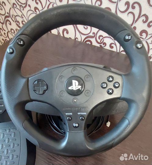 Игровой руль для ps4 thrustmaster T80