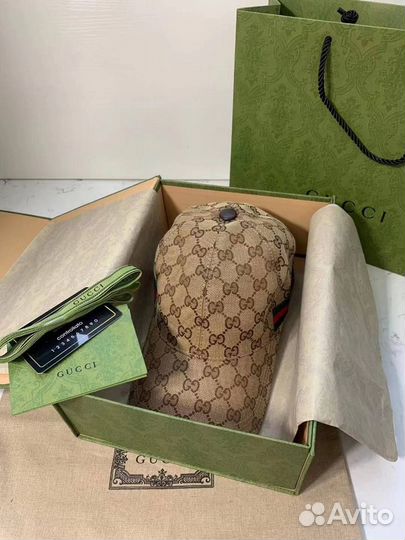 Кепка бейсболка gucci