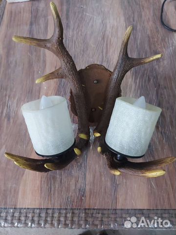 Светильник бра рога