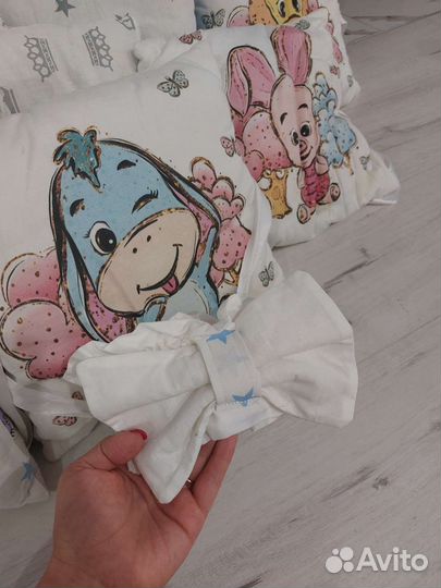 Бортики в кроватку