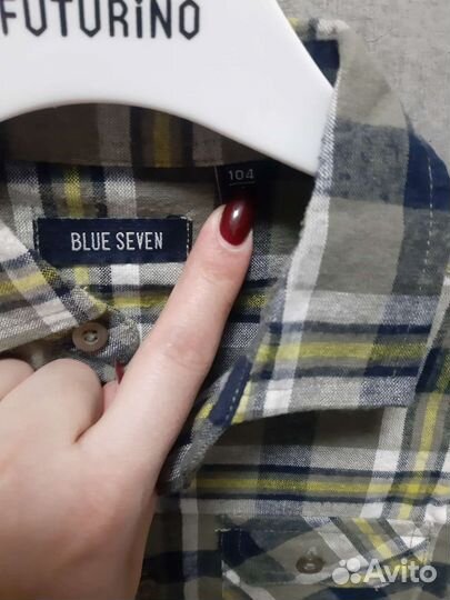 Рубашка на мальчика 104