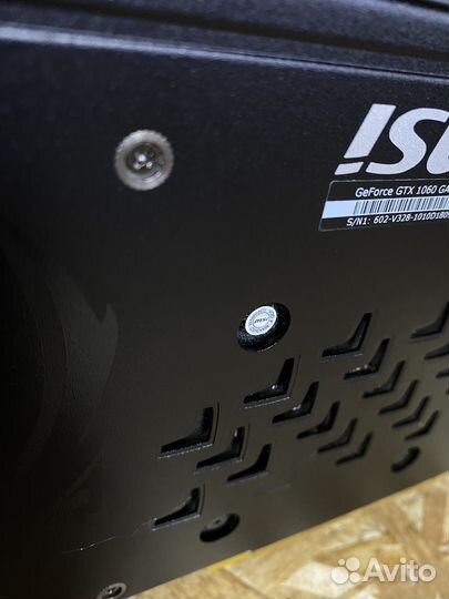 Видеокарта - MSI GTX 1060 6GB
