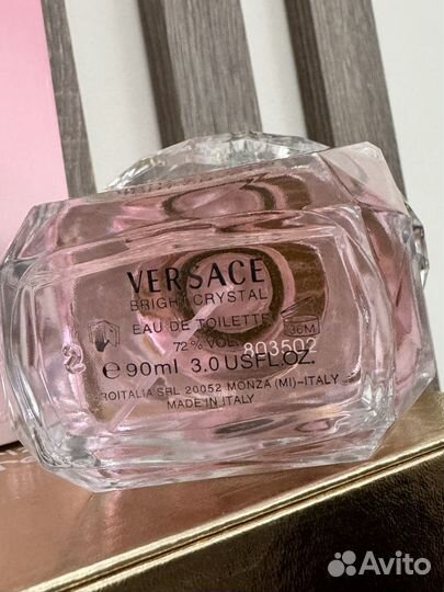 Духи versace bright crystal