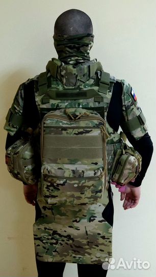 Бронежилет плитник с плитами мультикам