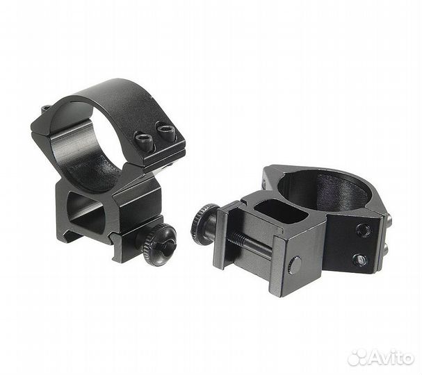 Кольца для прицела Veber 3021 H с окошком 12 мм