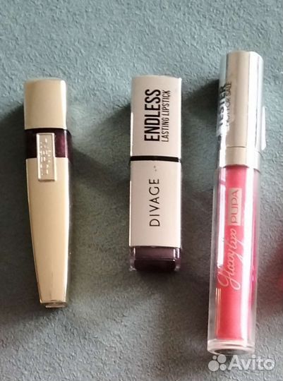 Помады и блески