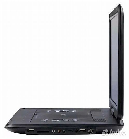 Портативный, складной двд-плеер с телевизором