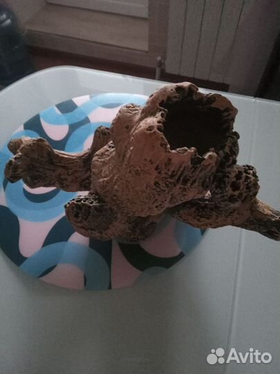 Коряга в аквариум