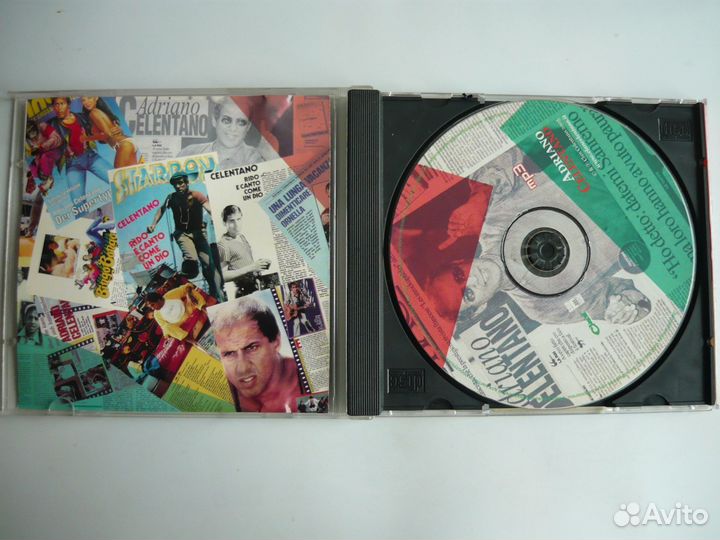 Диск CD mp3 А.Челентано, 3 часа /151, лицензия
