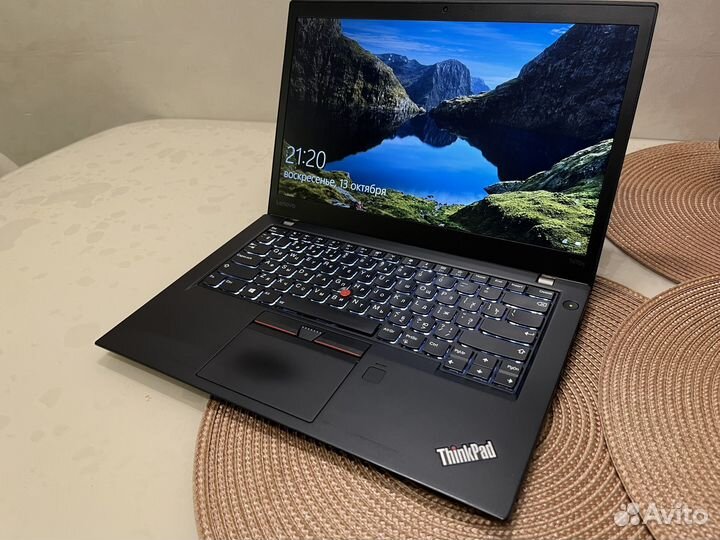 Ноутбук lenovo thinkpad t470 s i5 8/256