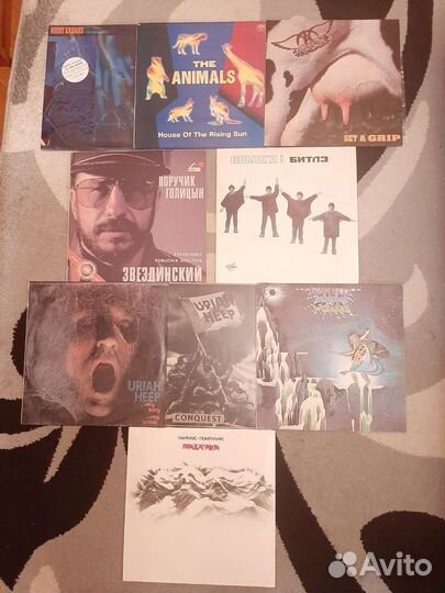 Пластинки. Виниловые. Винил