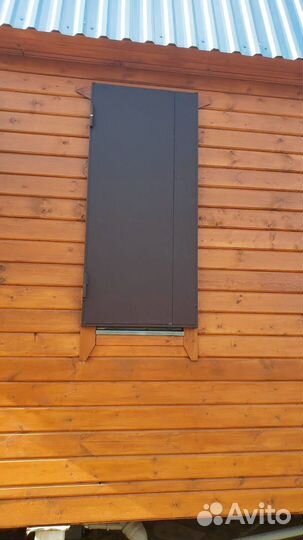 Ставни металлические на окна