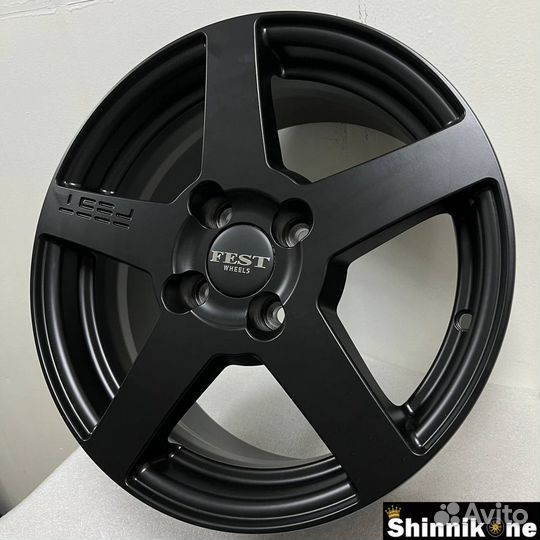 Литые диски R15 4/98 proma леман черный матовый