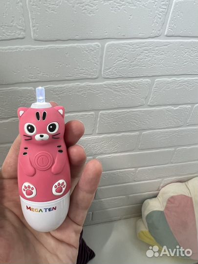 Зубная щётка mega ten Кот
