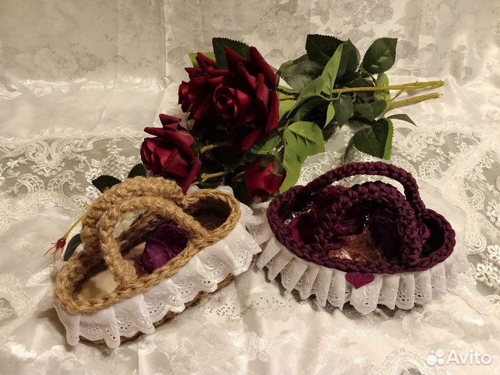 Корзинка ручной работы