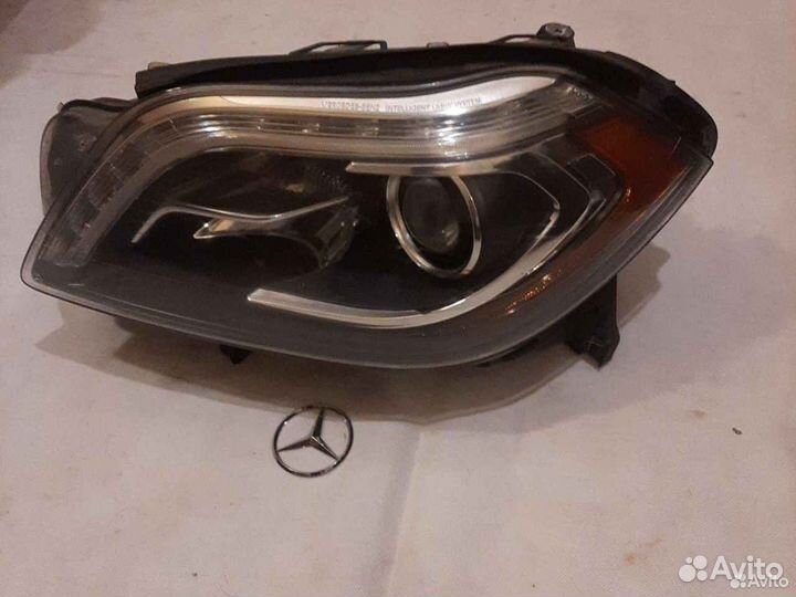 Фара передняя левая mercedes gl166