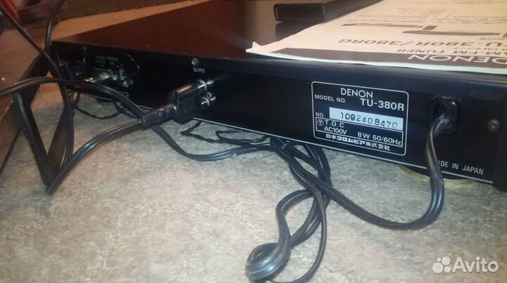 Denon TU-380R (100 вольт)