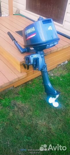 Мотор Ямаха 4, лодка