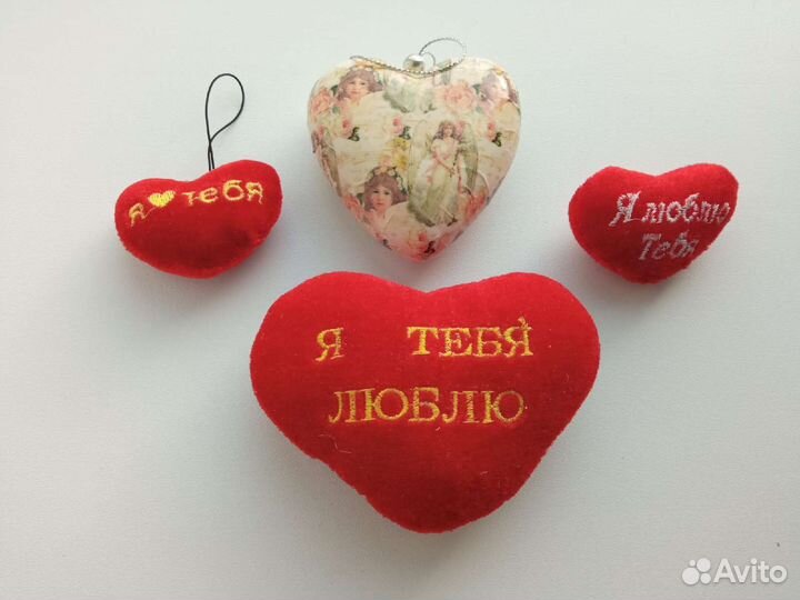 Набор Валентинок для декора