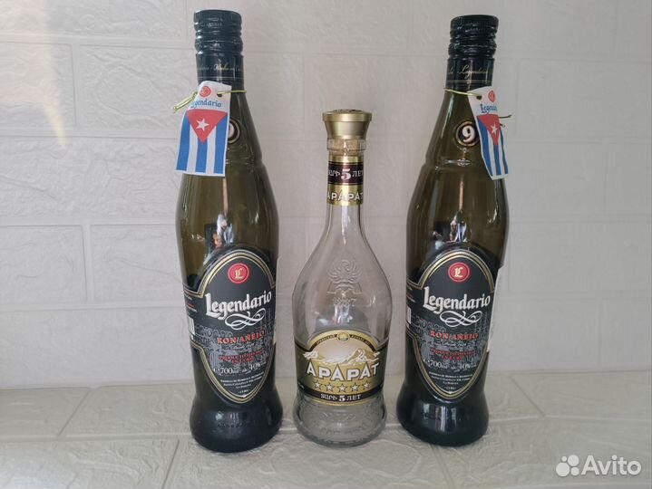 Бутылки от алкоголя